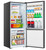 Hisense 417L Black Bottom Mount Fridge / Freezer - HRBM417C
