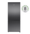 Hisense 417L Dark Stainless Steel Bottom Mount Fridge / Freezer - HRBM418E