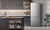 Hisense 417L Stainless Steel Bottom Mount Fridge / Freezer - HRBM418S