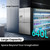 Hisense 640L Stainless Steel PureFlex French Door Fridge - HRCD640TSW