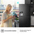Hisense 632L Black Side-by-Side Fridge - HRSBS633BW