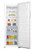 Hisense 240L White Single Door Hybrid Fridge/Freezer - HRVF240