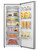 Hisense 384L Stainless Steel Single Door Hybrid Freezer - HRVF384S