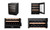 Hisense 46 Bottle Dual-Zone Black Wine Cabinet - HRWC46B