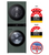 LG 19/10kg Forest Green Washtower Stacked Washer Dryer - WWT-1910FGX
