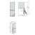 Miele 330L CleanSteel Freestanding Fridge-Freezer - KFN4375DDCLST