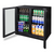 Husky Home Bar Double Door 203L Black Bar Fridge - C2HHMBBKAU