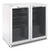 Husky Home Bar Double Door 203L White Bar Fridge - C2HHMBWHAU