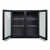Husky Eco 173L Black Double Door Drinks Chiller - C2HECO840BKAU