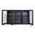 Husky Eco 280L Black Triple Door Drinks Chiller - C3HECO840BKAU