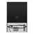 Husky 118L Black Single Glass Door Alfresco Drink Chiller With Anti-Condensation - ALFC1BK840ELB