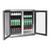 Husky 190L Stainless Steel Double Glass Door Alfresco Drink Chiller With Anti-Condensation - ALFC2840ELB
