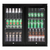 Husky 190L Black Double Glass Door Alfresco Drink Chiller With Anti-Condensation - ALFC2BLK840ELB