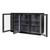 Husky 307L Black Triple Glass Door Alfresco Drink Chiller With Anti-Condensation - ALFC3BLK840ELB