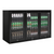 Husky 307L Black Triple Glass Door Alfresco Drink Chiller With Anti-Condensation - ALFC3BLK840ELB