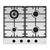 Omega 60cm Stainless Steel Gas Cooktop - OCG604WX