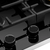 Omega 60cm Black Gas Cooktop - OCGG604WB