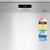 Omega 60cm Stainless Steel Freestanding Dishwasher - 15 Place Settings - ODWF6015X