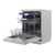 Omega 60cm Stainless Steel Freestanding Dishwasher - 15 Place Settings - ODWF6015X