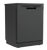 Midea 60cm Grey Freestanding Dishwasher - 12 Place Settings - MDW6063F12UB