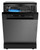 Midea 60cm Dark Stainless Steel Freestanding Dishwasher - 14 Place Settings - MDWPF1433F(BS)-WG
