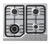 Midea 60cm Stainless Steel Gas Cooktop - MCG601SS