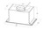 Midea 52cm Matte Black Undermount Rangehood - 1150m3/hr - 52T01-ET23