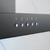 Omega 90cm Black Canopy Rangehood - 1000m3/hr - ORC90MB