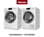 Miele 9kg Front Load Washer with TwinDos + Heat Pump Dryer Pack - WWG880WCS+TWH780WP