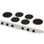 Pitt Foessa 6 Burner Induction Cooktop - FOESSA6BTF-I