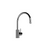 Brodware Knurled Lever Yokato Kitchen Mixer - Brushed Nickel - 1.9308.00.7.41