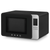 Smeg 29L Matte Black Benchtop Microwave with Grill - MOC01BLMAU