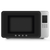 Smeg 29L Matte Black Benchtop Microwave with Grill - MOC01BLMAU