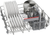 Bosch 60cm Stainless Steel Freestanding Dishwasher - Series 4 - SMP4HVI01A