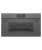 Fisher & Paykel 76cm Grey Glass Compact Combi-Steam Oven - Series 9 - OS76NMUG3