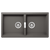 Schock Horizont Cristadur Double Bowl Undermount Sink - N200U+COLOUR