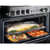 Falcon 90cm Black Professional Fx Dual Fuel Freestanding Oven - PROP90FXDFGB/CH