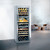 Liebherr Vinidor 178 Bottle Stainless Steel Freestanding Triple Zone Wine Cellar - WTES 5872