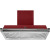 Steel 100cm Ascot Canopy Rangehood - AKL100
