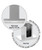 Whispair New York 120cm Island/Wall Mounted Canopy - 2010m3 - X7N12S5.EPP