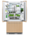 Fisher & Paykel 476L Net Integrated French Door Fridge - RS90A1