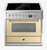 Steel 90cm Genesi Induction Freestanding Oven - Combi-Steam - 5 Zone Flex - GQ9S-5FI + COLOUR