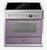Steel 90cm Genesi Induction Freestanding Oven - Combi-Steam - 5 Zone Flex - GQ9S-5FI + COLOUR