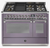 Steel 120cm Ascot Dual Fuel Freestanding Oven - Combi-Steam - 6 Gas Burner with Teppanyaki Plate - AQ12SF-6T + COLOUR