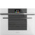 Smeg 45cm Linea White Glass Compact Combi Steam Oven - SFA4104VCB