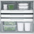 Fisher & Paykel 413L Net White Bottom Mount Fridge - RF442BRPW6/RF442BLPW6