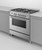 Fisher & Paykel 90cm Stainless Steel Freestanding Dual Fuel Cooker- OR90SCG2X1