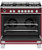 Fisher & Paykel 90cm Series 9 Red Dual Fuel Freestanding Oven - Pyrolytic - OR90SCG6R1