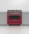 Fisher & Paykel 90cm Series 9 Red Dual Fuel Freestanding Oven - Pyrolytic - OR90SCG6R1