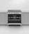 Fisher & Paykel 90cm Series 7 White Induction Freestanding Oven - AeroTech technology - OR90SCI4W1